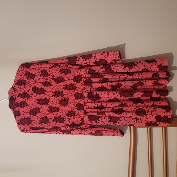 Kate spade rare bubble pink longsleeve dress size 8 - Picture 5 of 5